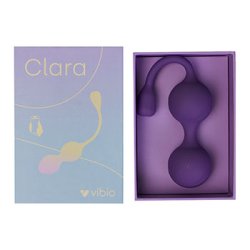 Vibio - Clara Vibrating Kegel Balls Purple