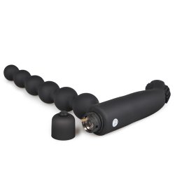 Beaded Buddy Vibrator - Black