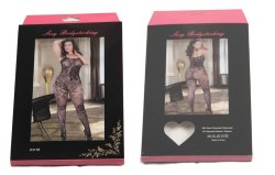 Crotchless Floral Fishnet Bodystocking