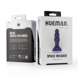 Hueman - Space Invader Vibrating Butt Plug