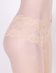 Beige Lace Panty