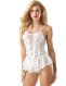  Flower Lace Babydoll - White 