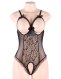  Open Cup Lace Teddy 