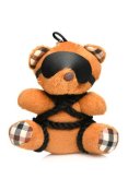 Rope Teddy Bear Keychain