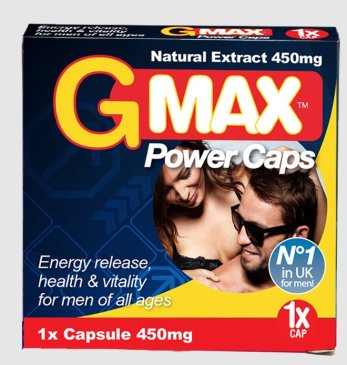  GMAX Power Erection Aid 1 capsule 