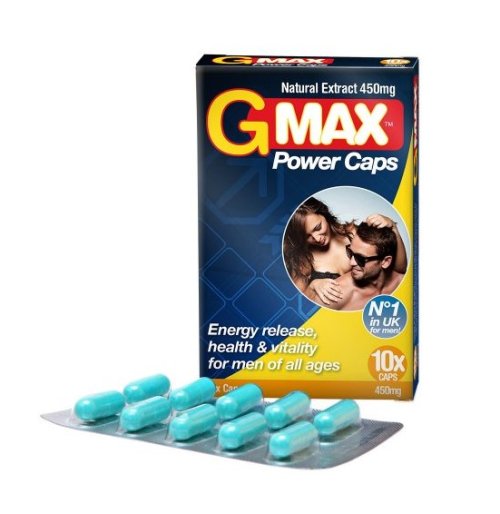 GMAX Power Erection Aid 10 capsules