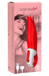 Satisfyer - Vibes Power Flower Red