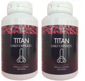 Titan Enlarger Daily Caps 2 bottles